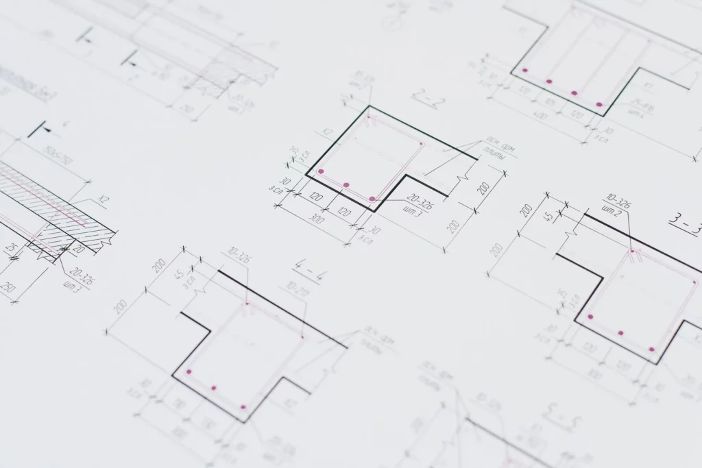 Plan de masse réalisé par un géomètre-topographe